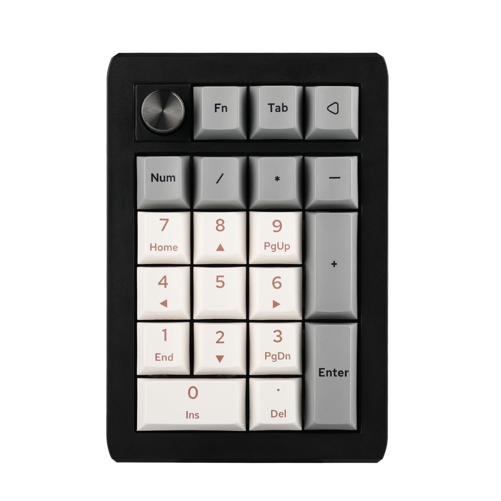 EPOMAKER EK21 VIA Numpad (Black Silver) product photo