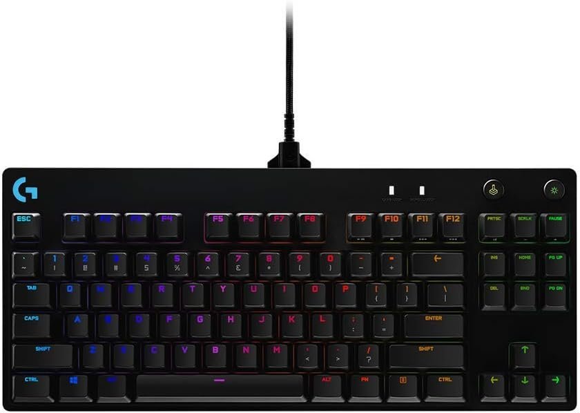 Logitech G PRO Mechanical Gaming Keyboard (TKL) product photo — Best for competitive gaming