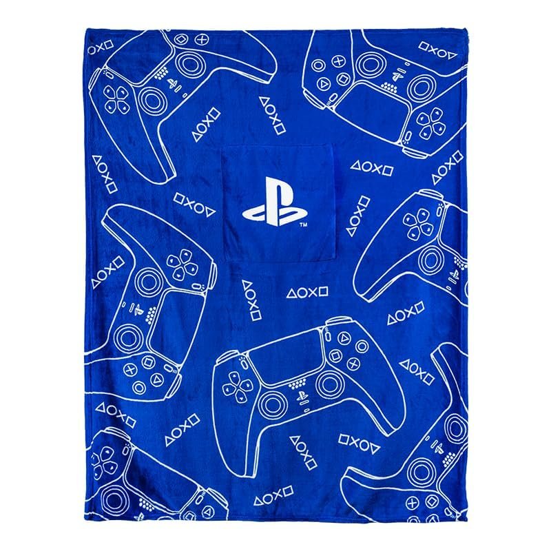 Paladone PlayStation 2-in-1 Cushion Blanket product photo
