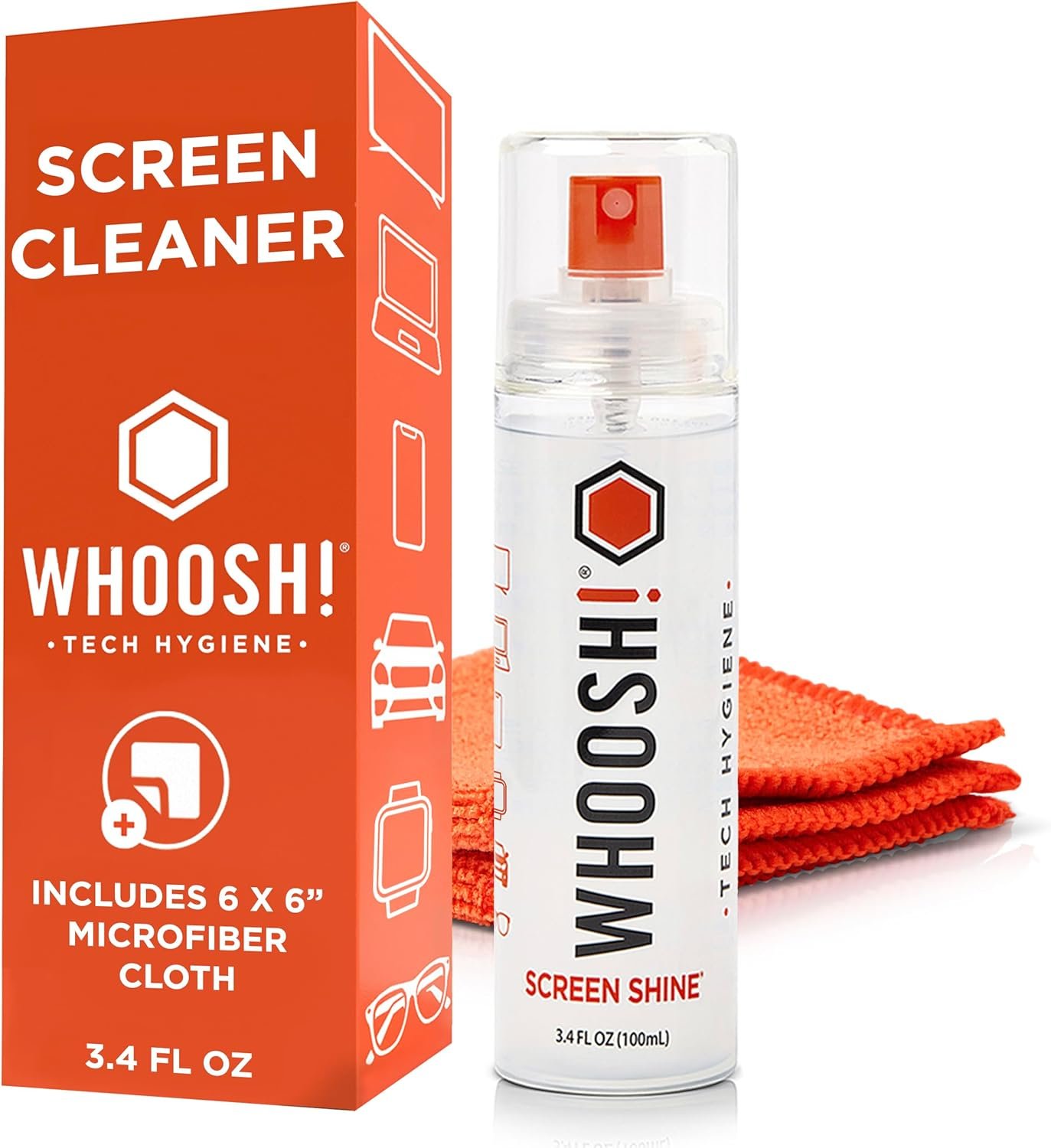 WHOOSH Screen Shine Go XL (3.4 fl oz) product photo